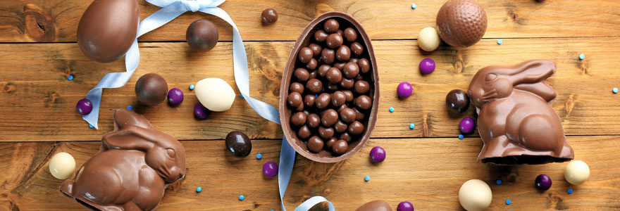 chocolat pour Pâques